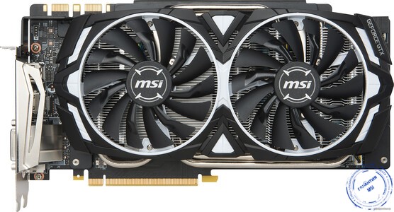 видеокарт MSI GeForce GTX 1080 Ti Armor OC