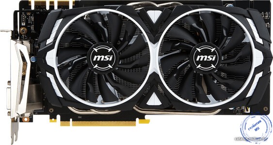 видеокарт MSI GeForce GTX 1070 Ti Armor