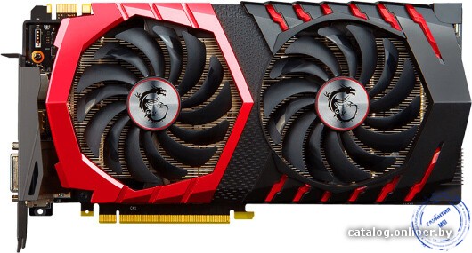видеокарт MSI GeForce GTX 1070 Gaming
